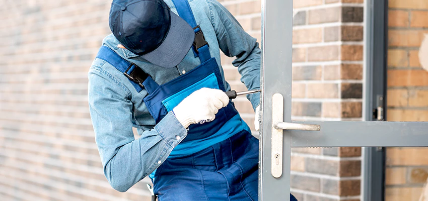 Pivot Storefront Door Locks Installation in San Leandro, California